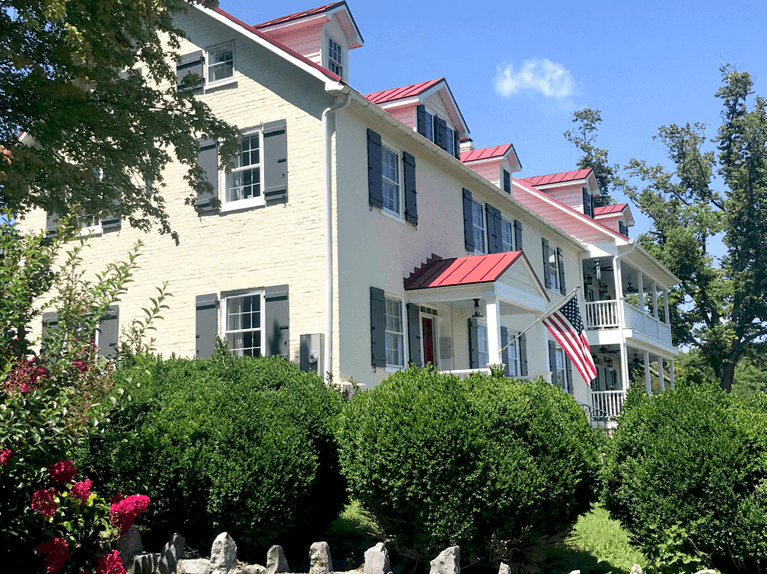 historic farmhouse renovation in fairplay, maryland