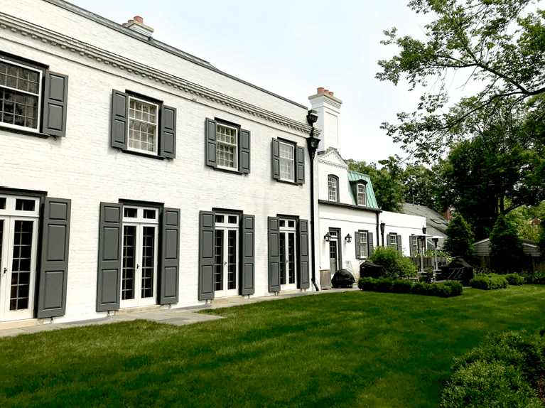 historic restoration in winnetka, IL, by hackley and associates architects