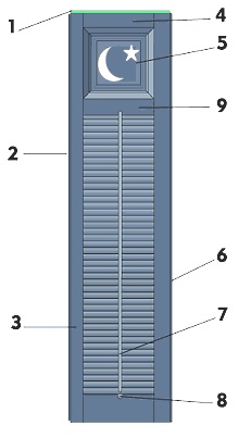 Anatomy of an Exterior Shutter