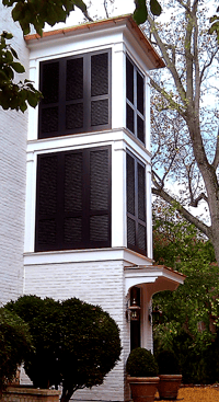 Using Custom Shutters to tie in new additions to homes