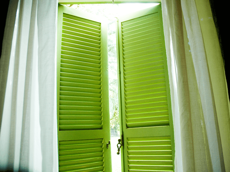 how do functional shutters help with privacy