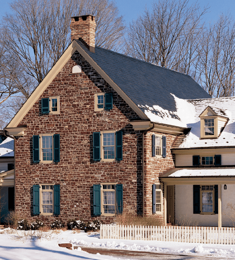 how to choose shutters for a stone colonial home