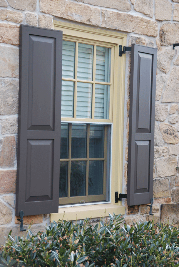 b-Gray-panel-shutter-tan-stone-house-first-floor-single-window---Timberlane_6