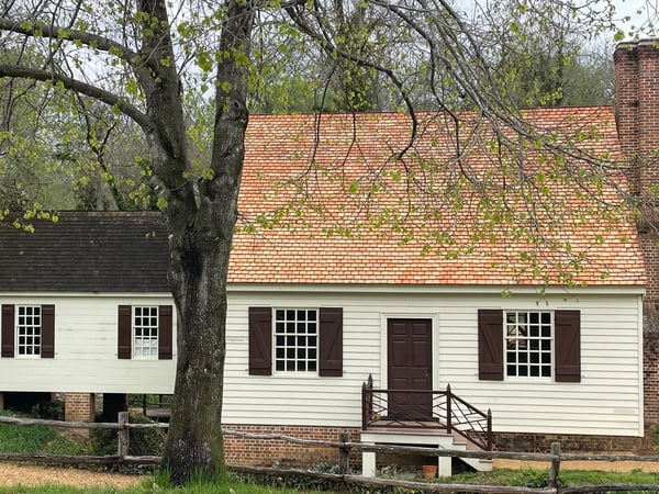 colonial house with shutters-1