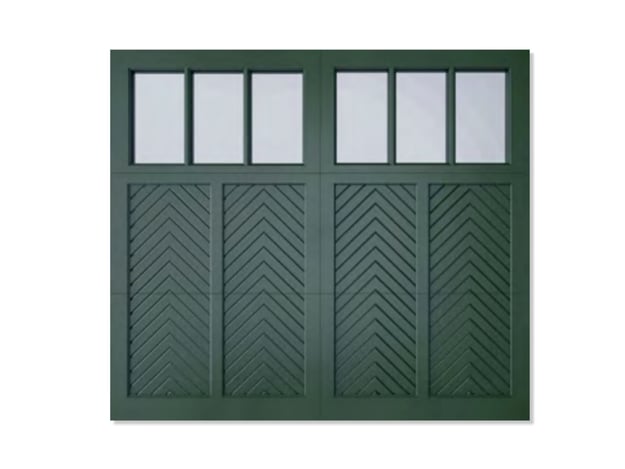 rustic garage door