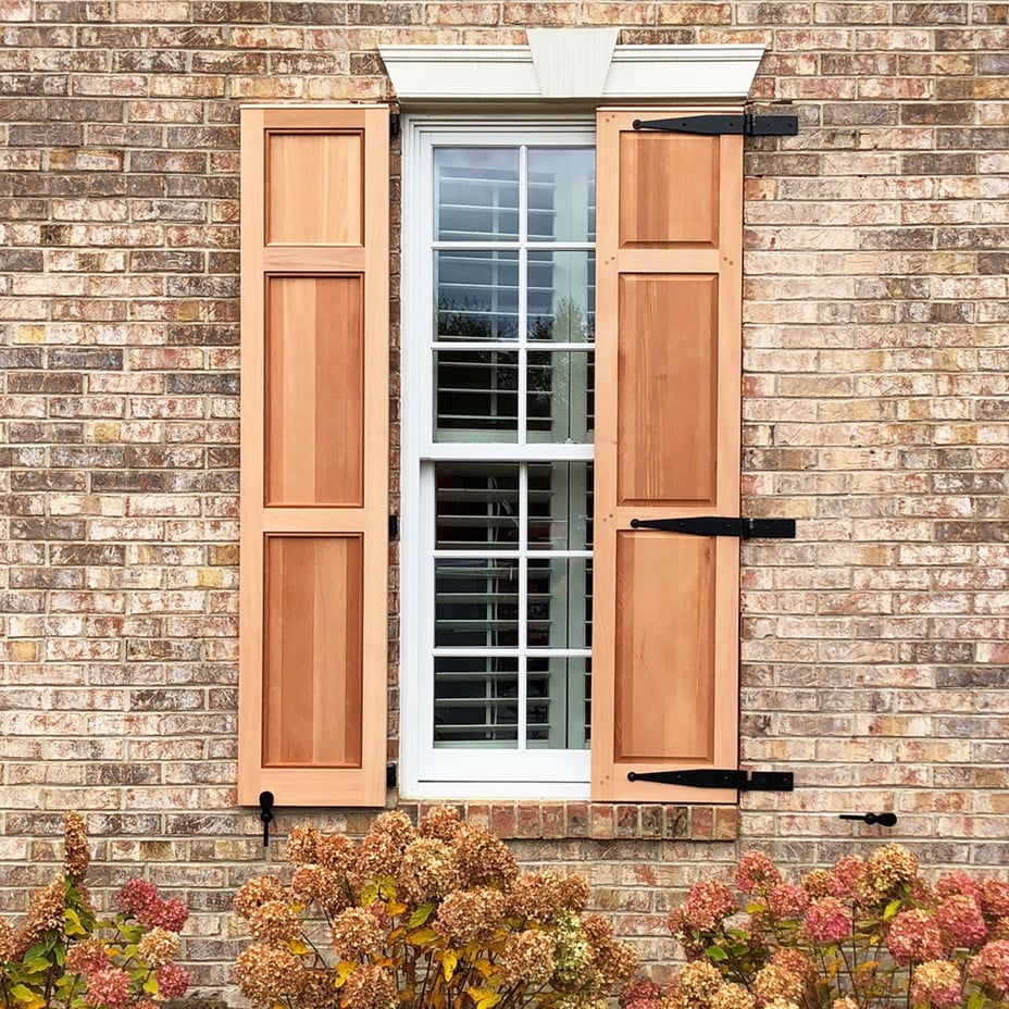 rustic house shutters