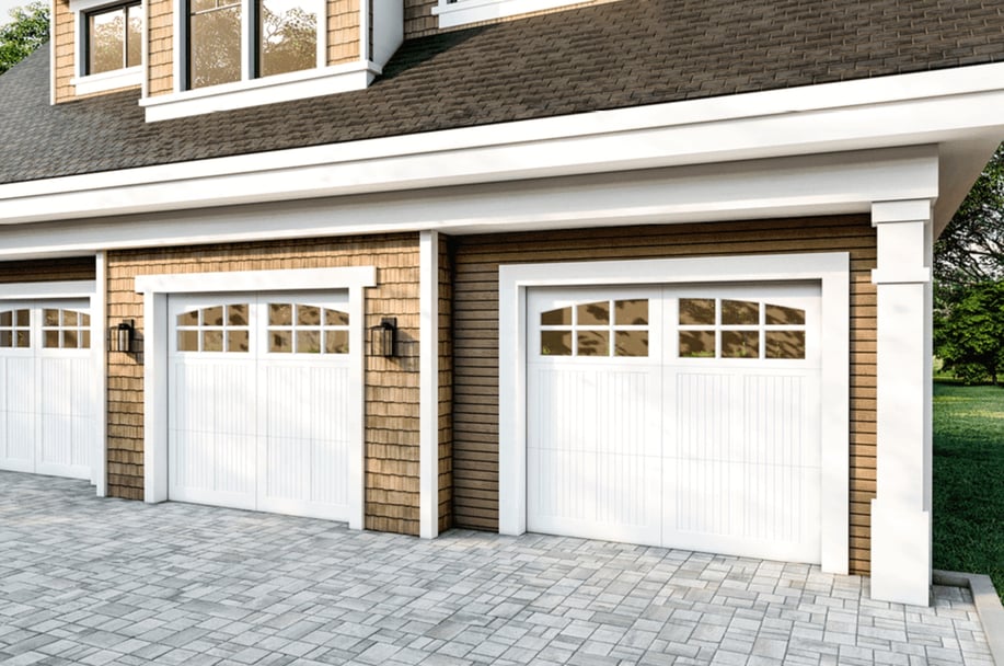 rustic wood garage doors